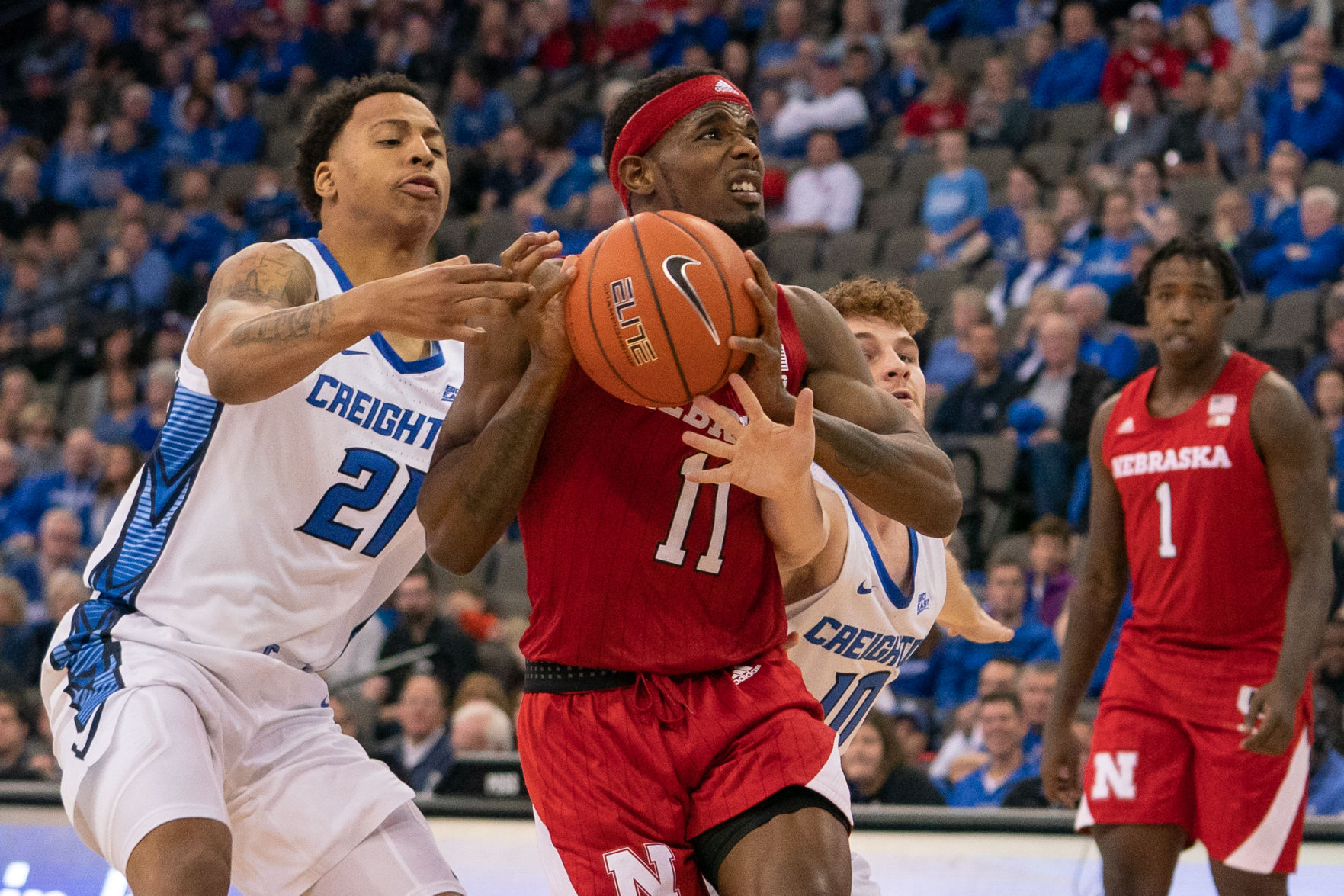 Nebraska Basketball vs. Creighton Photo No. 1